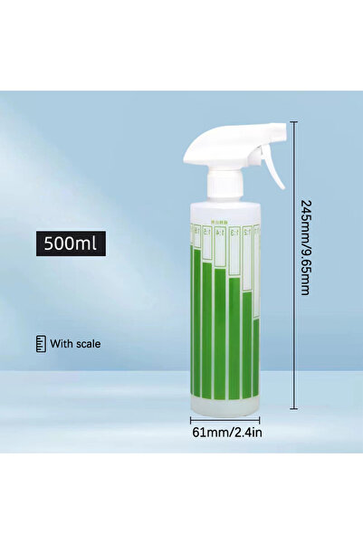 Choice Green Scale Spray Bottles Sanitizer Watering Plastic Garden Tools Spra...