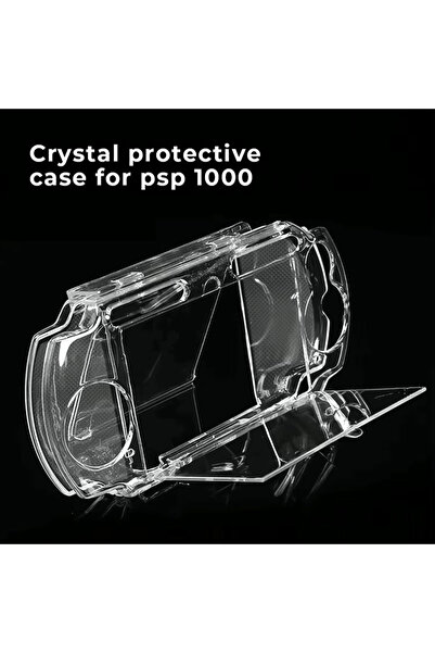 Choice جراب كريستالي صلب شفاف لجهاز PSP 1000/2000/3000 - حماية كاملة ضد الخدوش