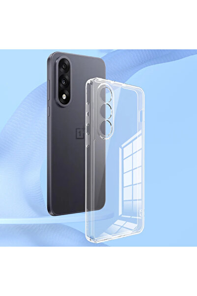 Choice جرابات هاتف OnePlus Nord5 شفافة رفيعة مصنوعة من مادة TPU الناعمة، متوا...