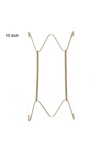 choice2 حامل أطباق جداري مقاس 10 بوصات، حامل أطباق زنبركي من النوع W، خطاف غي...