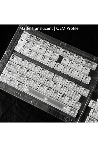 Choice10 أغطية مفاتيح كمبيوتر شفافة وشفافة غير لامعة بألوان ضبابية وبيضاء وسو...