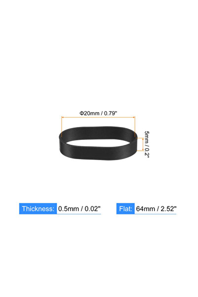 Choice28 30 قطعة بيضاء 20x5 مم، 30/50/100 قطعة، أربطة كابلات سيليكون، أربطة م...