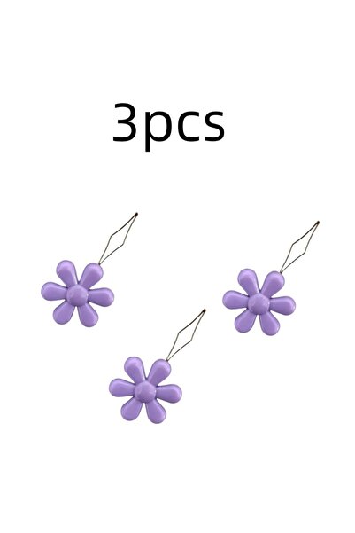 Choice19 إبرة خياطة سهلة الاستخدام لكبار السن، لون بنفسجي - 3 قطع، قطعة واحدة...