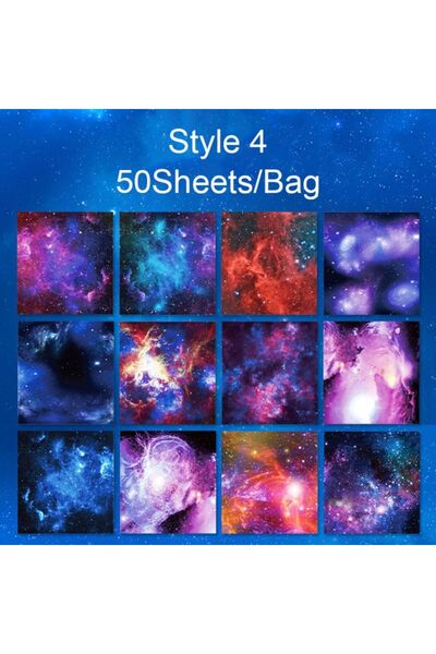 Choice 04 50Sheets Creative Square Star Sky Ctellati Origami Paper Kid DIY Do...