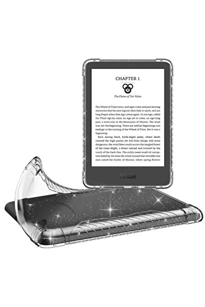 Choice4 جراب لامع شفاف لجهاز كيندل الجديد كليًا مقاس 6 بوصات (الجيل الحادي عش...