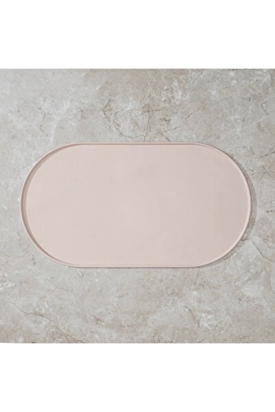 Choice1 مفرش طاولة فردي سيليكون رمادية اللون لأوعية طعام الحيوانات الأليفة، م...