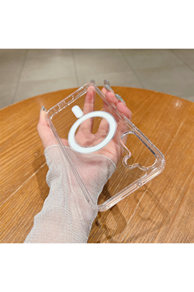 Choice24 جراب أكريليك شفاف مغناطيسي متوافق مع هواتف سامسونج جالاكسي S23، بما ...