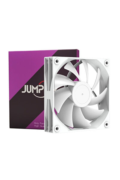 Choice3 بدون إضاءة LED كما هو موضح، مروحة بيضاء واحدة JUMPEAK JP120 مقاس 120 ...