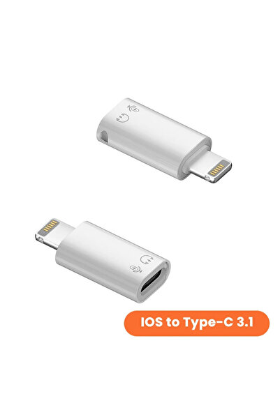 choice2 قطعة واحدة من محول Lightning إلى USB-C من النوع C لأجهزة iOS، محول Li...