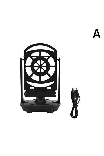 Choice Black Desk Mute Automatic Swing Shaker Mobile Phone Stand Holder Phone...