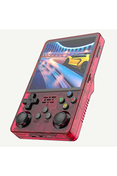 Choice4 جهاز ألعاب محمول كلاسيكي BOYHOM R36 Plus أحمر اللون بسعة 64 جيجابايت،...