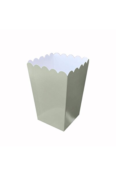Choice11 7.5x5x11.5cm sage green 12PCS Paper Sage Popcorn Box Party Favor Box...