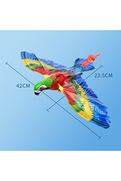 choice2 Without music light Red Simulation Bird Cat Toy Funny Self-hey Hangin...
