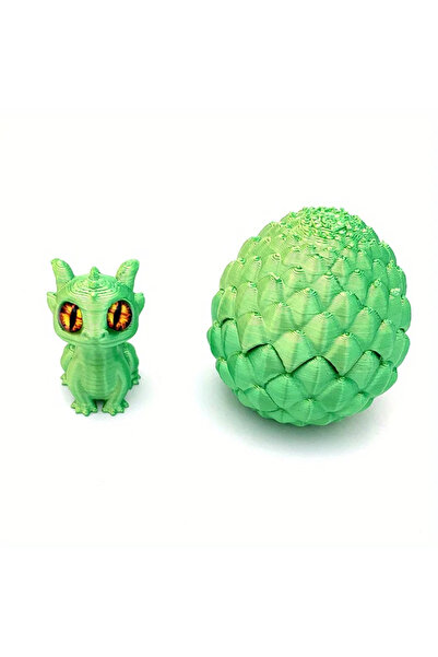 Choice مجموعة بيض ديناصورات متعددة الألوان مطبوع ثلاثية الأبعاد، لونها ذهبي م...