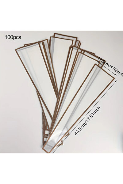 Choice Other 12.5 44.5cm 100pcs 50/100pcs Single rose sleeve flower package b...