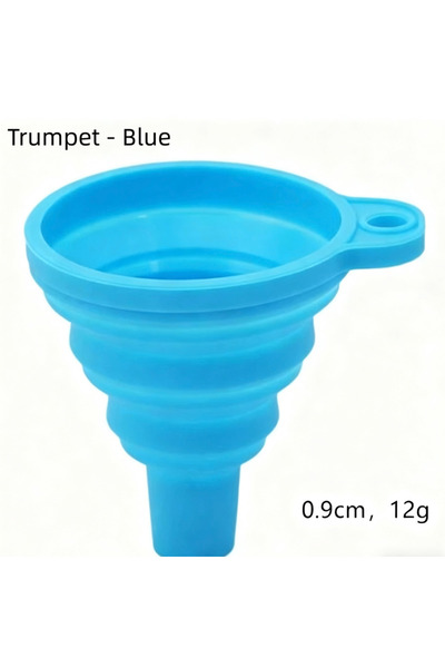 Choice8 قمع واحد أزرق صغير، أو 1/3/5/10 قطع متنوعة الأحجام (صغير، متوسط، كبير...