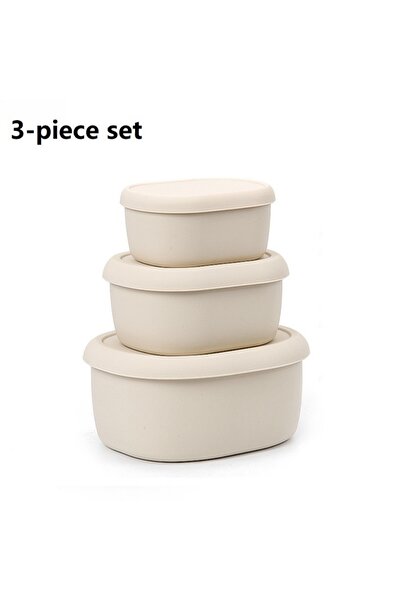 Choice 3-piece set Reusable silicone containers - Large silicone food storage...