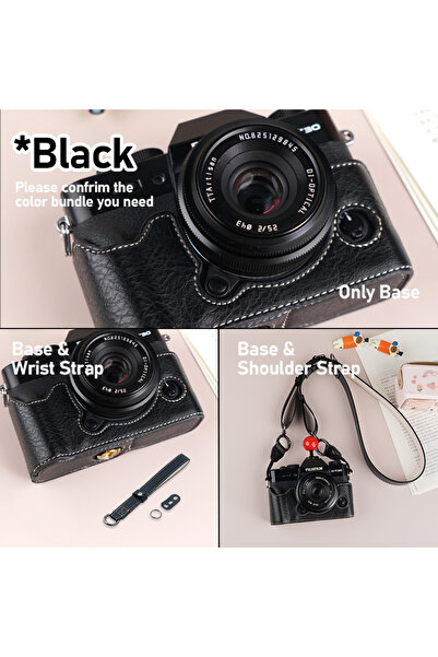 Choice49 قاعدة مغناطيسية سوداء فقط لكاميرات فوجي X-T10 وXT20 وXT30 وX-T30II و...