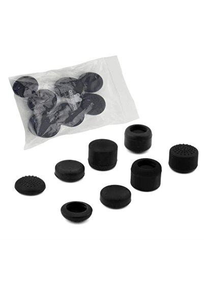 Choice BLACK DATA FROG 8Pcs Silicone Analog Thumb Stick Joystick Grip For Xbo...