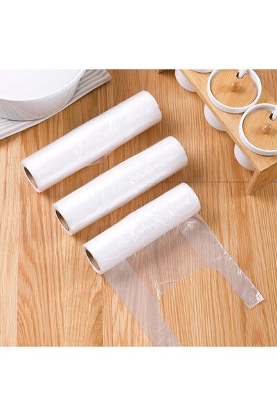 Choice3 28×25 سم، 100 قطعة، أبيض، نوع سترة ، 100 قطعة، حقيبة تخزين سميكة قابل...