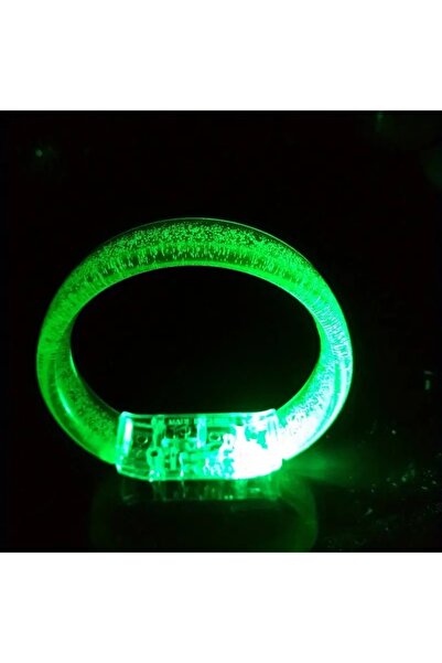 Choice1 سوار فقاعات LED أخضر مضيء - قطعة واحدة - يتوهج في الظلام - هدايا حفلا...