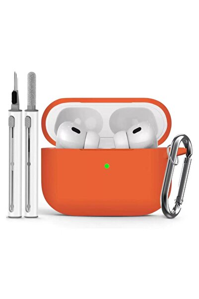 Choice7 جراب برتقالي لسماعات AirPods Pro 3، ملحقات سماعات AirPods Pro، سماعة ...