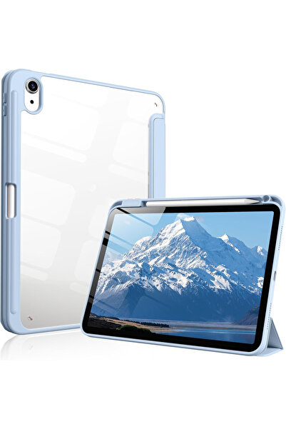 Choice4 حافظة قلم رصاص زرقاء ثلجية لجهاز iPad (A16) الجيل العاشر/الحادي عشر، ...