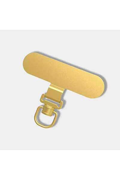 Choice9 مشبك حبل هاتف دوار 360 درجة من المعدن B-Metal Gold، مصنوع من الفولاذ ...