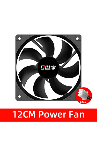 Choice مروحة يحافظ على البرودة وحدة تزويد الطاقة (PSU) سوداء اللون بدون إضاءة...