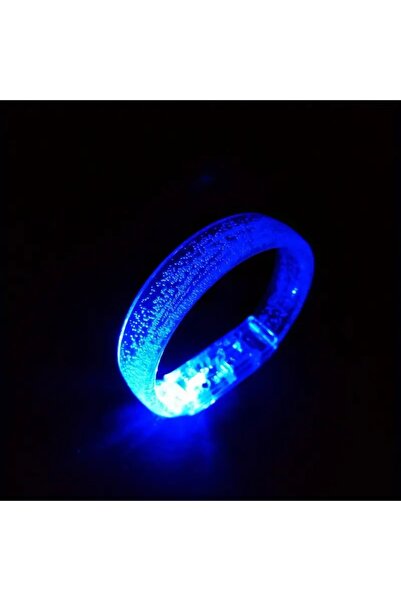 choice2 1pcs Blue 1pcs LED Flashing Bubble Bracelet - Glow in The Dark Party ...
