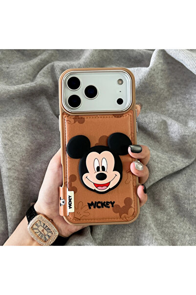 Choice32 غلاف هاتف جلد ديزني ميكي ماوس لهواتف آيفون 17 برو ماكس B، متوافق مع ...