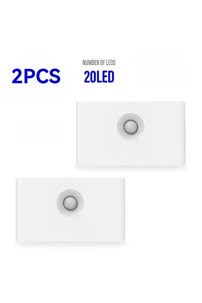 Choice XIWANGFIRE 2PCS LED Motion Sensor Night Light, 3 Modes Stair Lamp, Dim...