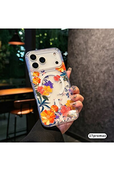 choice2 iPhone17 Pro Max color Watercolor Transparent Flowers Element Design ...