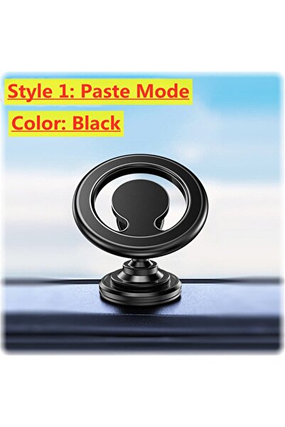 choice2 Paste Black Metal Strong Magnet Car Mobile Phone Holder for Magsafe A...