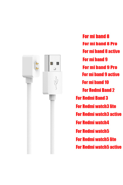 Choice1 شاحن أبيض لساعات شاومي باند 10 و9 و8 بتقنية NFC، وساعات شاومي باند 8 ...