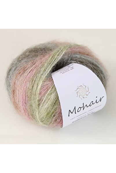 Choice6 15 قطعة من خيوط الموهير قطن الناعمة، خيوط متدرجة الألوان، خيط صوفي لص...