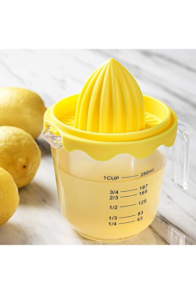 Choice عصارة يدوية صفراء، عصارة فواكه يدوية للفواكه مثل الليمون/الحمضيات، عصا...