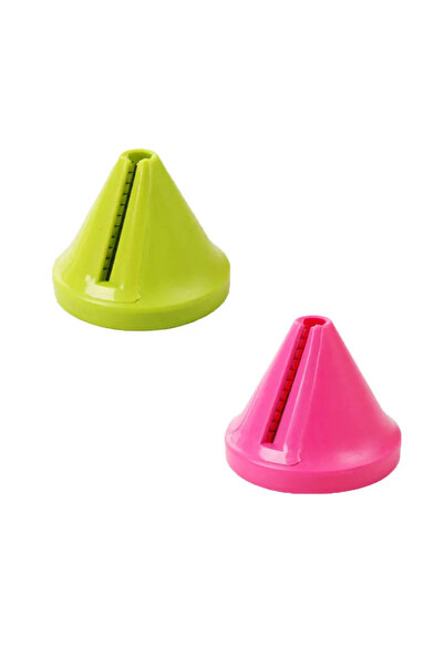 Choice4 مبشرة حلزونية متعددة الوظائف للخضراوات والفواكه، من 1 إلى 3 قطع، لون ...