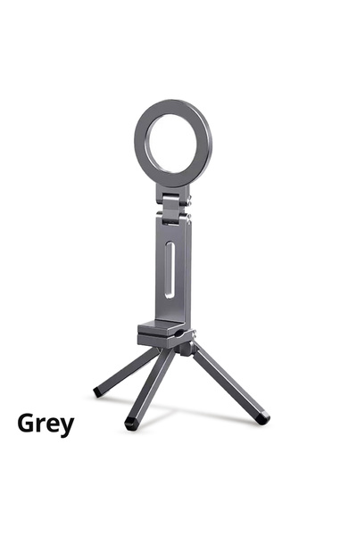 Choice حامل ثلاثي القوائم مغناطيسي قابل للطي للهاتف من GRAY، يدور 360 درجة، ح...