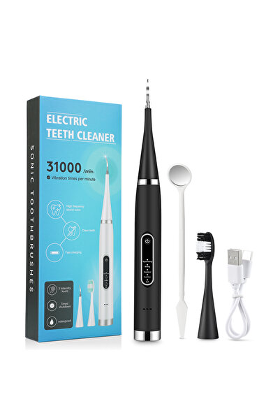 Choice3 black Electric Teeth Whitening Dental Calculus Scaler Plaque Coffee S...