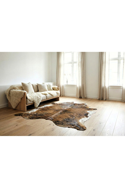 Nuance Atelier Hakiki Dana Derisi Post Halı – Lüks ve Doğal Dekorasyon, Şık v...