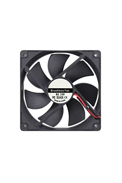 Choice 2PCS 12025 24V 2P2.54 120x120x25mm 120mm Case Exhaust Fan DC Brushless...