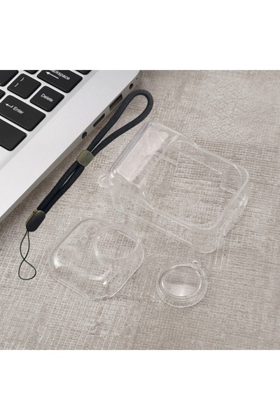 Choice1 غطاء حماية أبيض اللون من السيليكون الحراري المرن فائق النعومة لكاميرا...