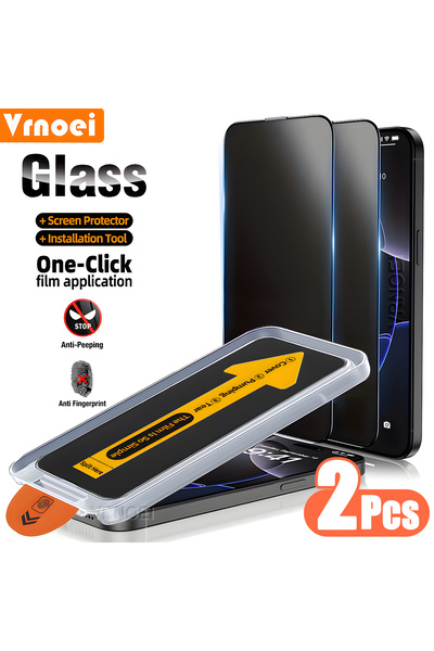 Choice14 واقي شاشة للخصوصية، سهل التركيب، مقاوم للغبار، مناسب لهواتف آيفون 17...