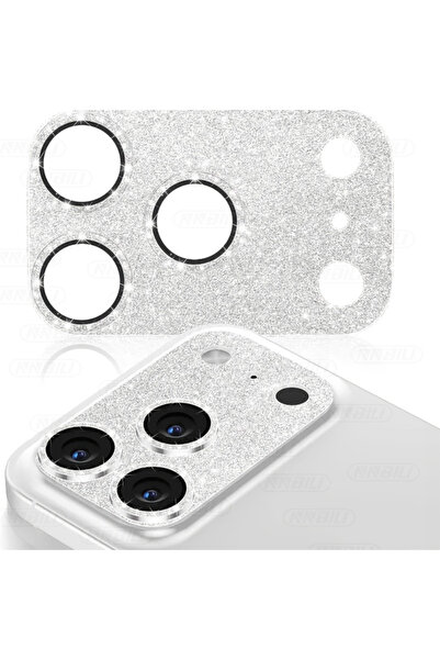 Choice14 فيلم حماية عدسة الكاميرا لهاتف آيفون 17 برو فضي من NNBILI، قطعة واحد...