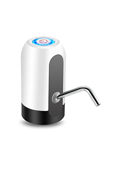 Choice1 موزع مياه كهربائي محمول أبيض اللون، مزود بشاحن USB، ومضخة كهربائية لز...