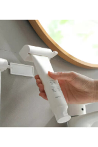 choice2 عصارة معجون أسنان مغناطيسية بيضاء اللون، تُثبت على الحائط، مناسبة لغس...