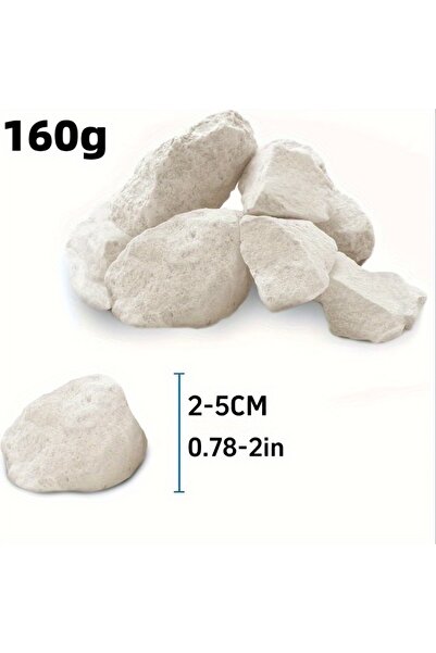 Choice 160 غرام من حجر الكالسيوم والمغنيسيوم الطبيعي من RK للروبيان، مناسب لج...