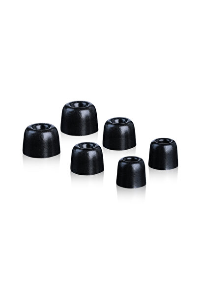 Choice سدادات أذن سوداء من قطن المرن KZ FT01 ذات أطراف إسفنجية، تقلل من رنين ...