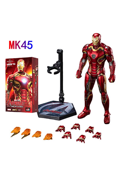 Choice16 MK45 ZD Toys Iron Man Action Figure Movable MK1 MK3 MK6 MK7 MK42 MK4...